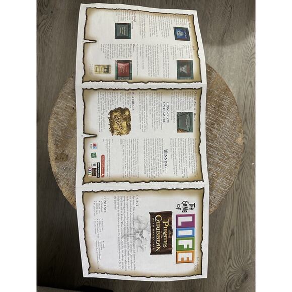 Game Of Life Pirates of the Caribbean Dead Mans Chest Replacement Part Islands - Picture 12 of 12